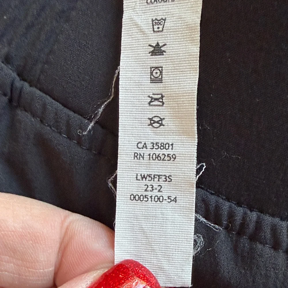 Lululemon Elegant Black Wide-Leg Women's Pants Size Large - Picture 6 of 7